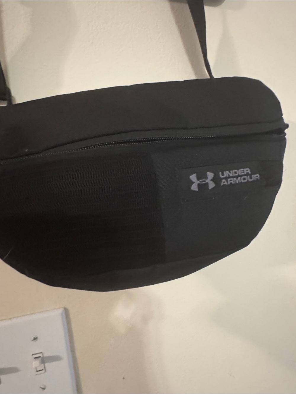 Under Armour Black Nylon Sling Belt Bag